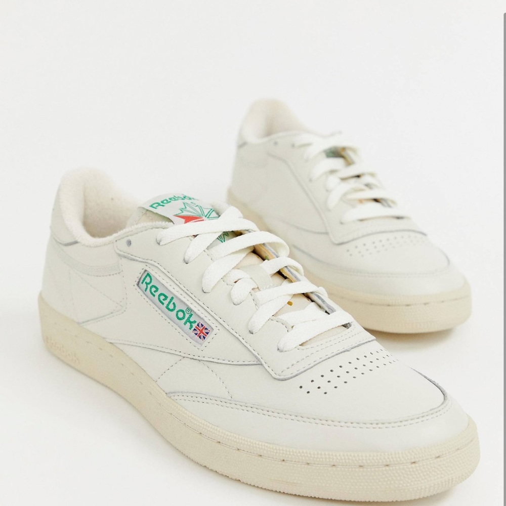 Reebok Classics Club C sneakers in off-white